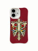 Spring Inside the Ribcage handheld mockup on an iPhone 16 case