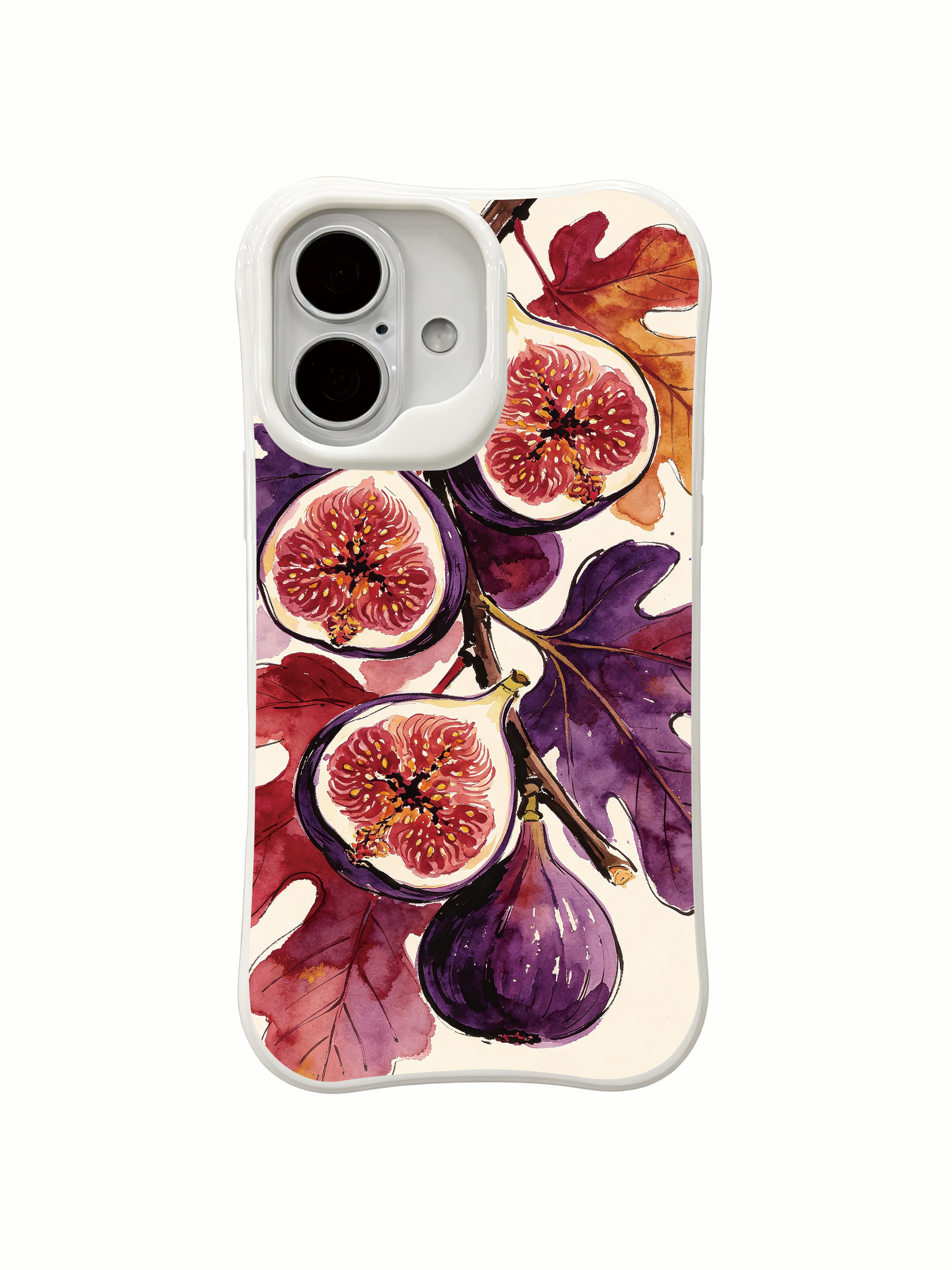PhoneCasing sunlit fig grove iPhone 16 Case, exclusive Matisse Dufré artwork