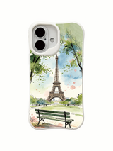 PhoneCasing sunlit Paris iPhone 16 Case, exclusive Matisse Dufré artwork