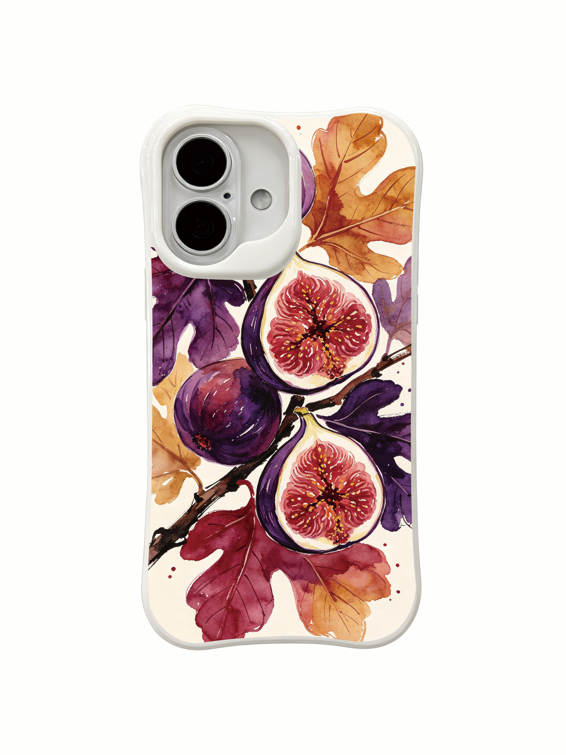 PhoneCasing sunset coastal fruit iPhone 16 Case, wearable fine art accessory