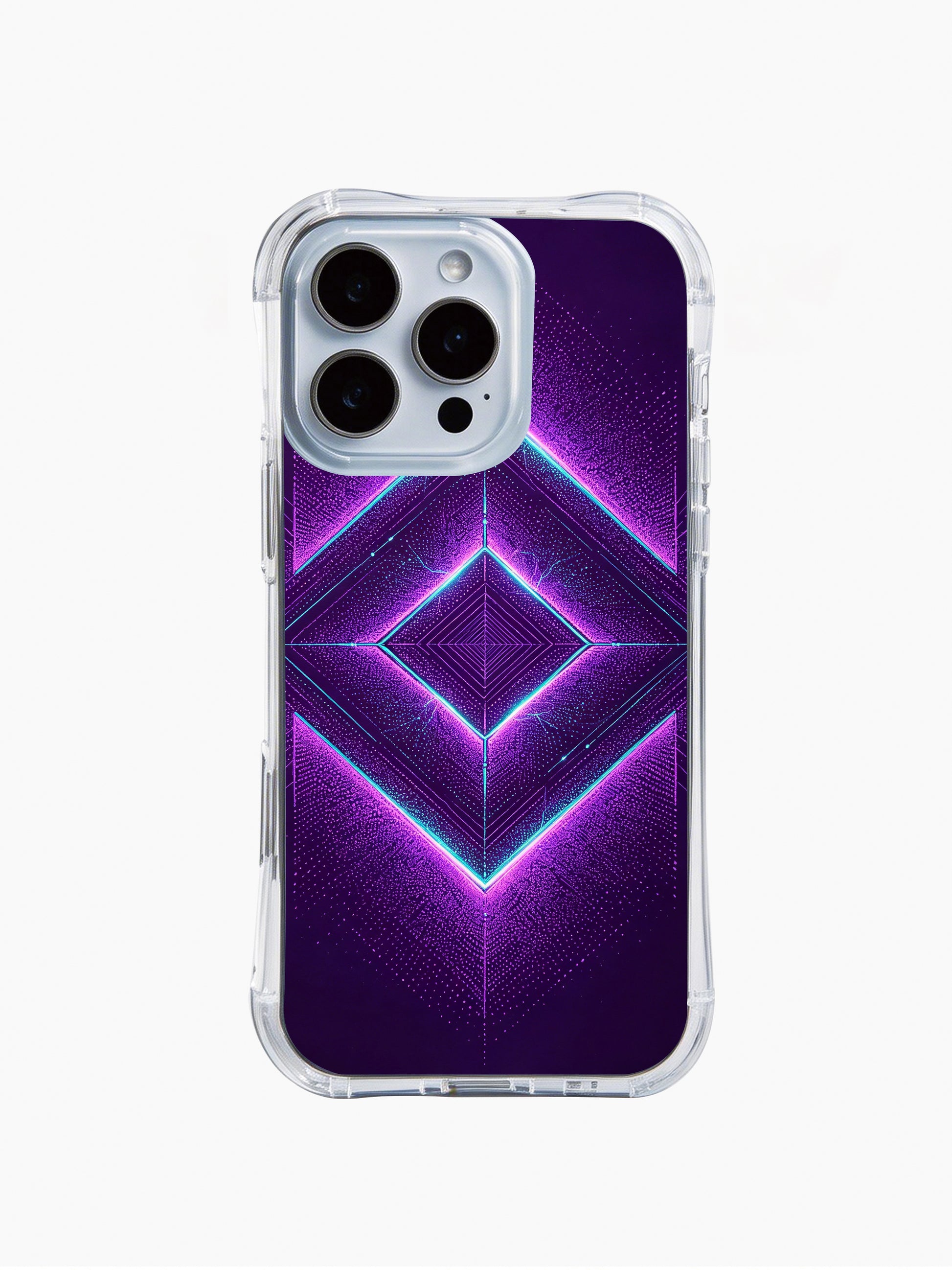 PhoneCasing techno geometric iPhone 14 Pro Max Case made in local US factory