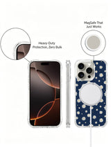 Tender Night Blooms deseni içeren iPhone 16 Pro Max kılıfı