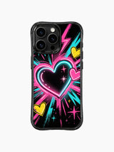 Bolt Hush pattern içeren iPhone 13 Pro Max kılıfı