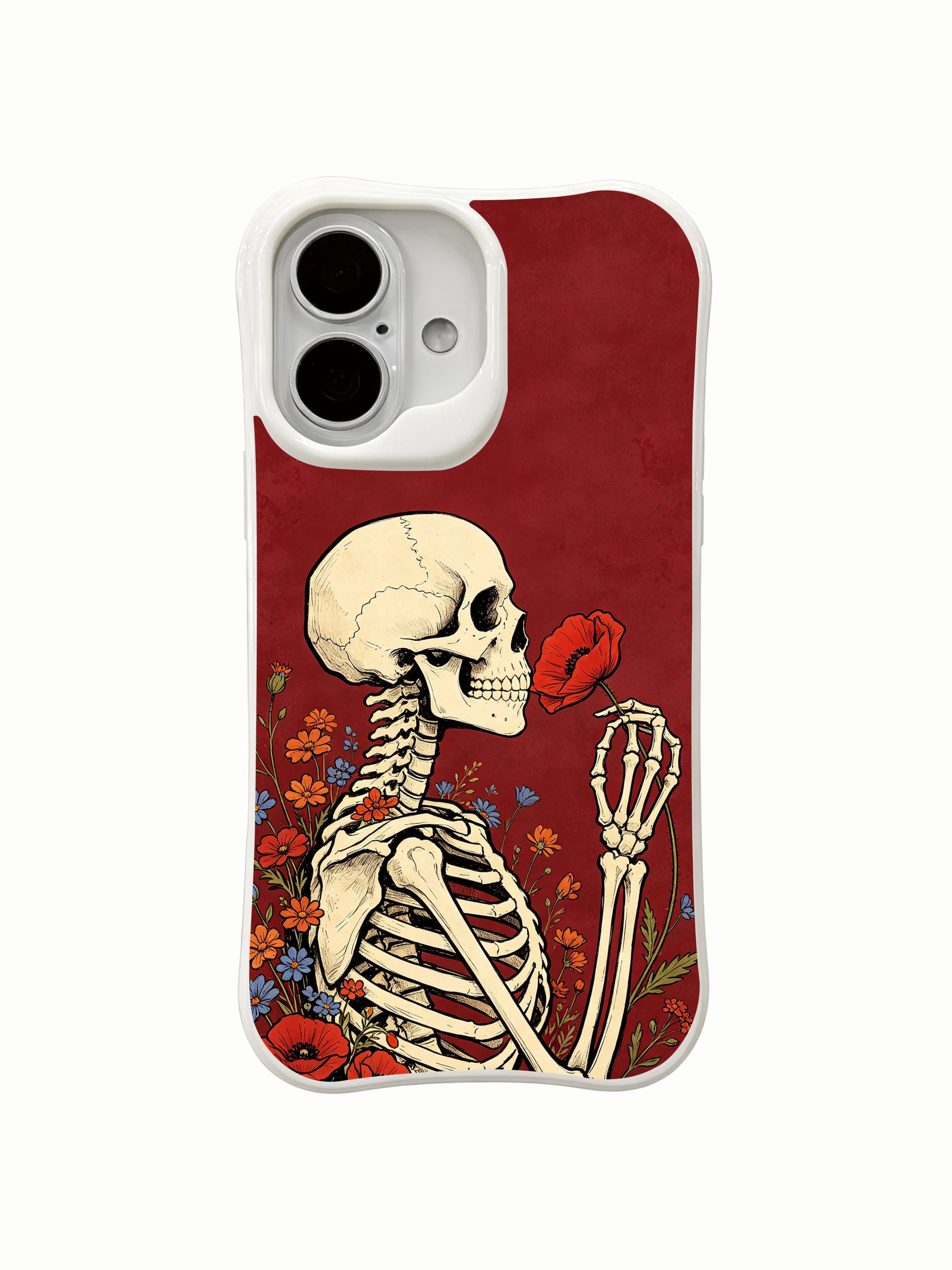 PhoneCasing timeless seed & rebirth philosophy themed iPhone 16 Case, antimicrobial fade-proof glossy finish everyday iPhone 16 cover