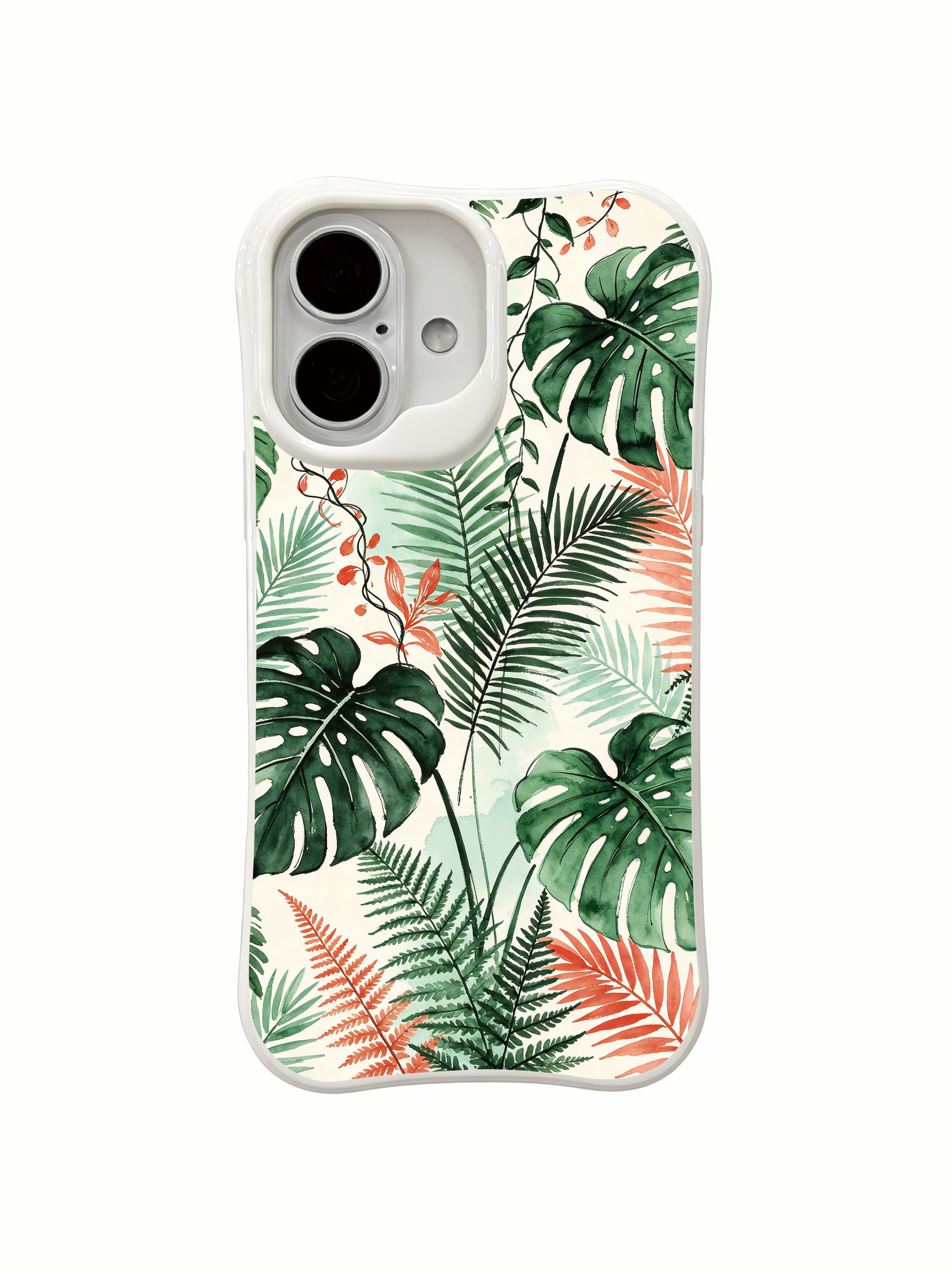 PhoneCasing timeless tropical leaf iPhone 16 Case, limited edition art case