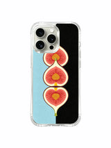 iPhone 15 Pro Max case with unconventional fig artwork