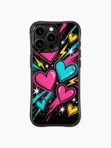 Chroma Surge pattern içeren iPhone 13 Pro Max kılıfı