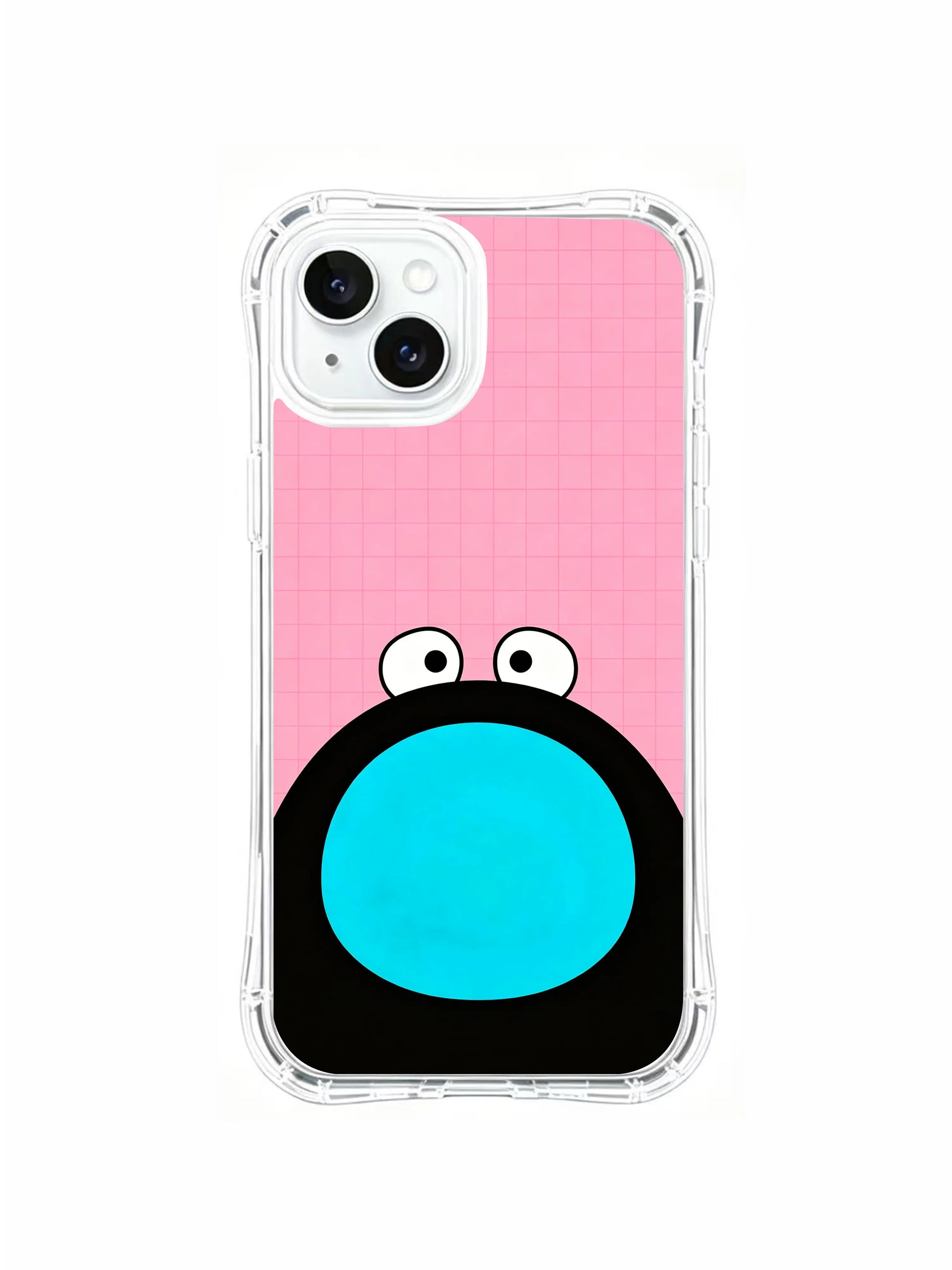 PhoneCasing Unique Big Mouth Art iPhone 15 Plus Case, luxury artistic case made in California