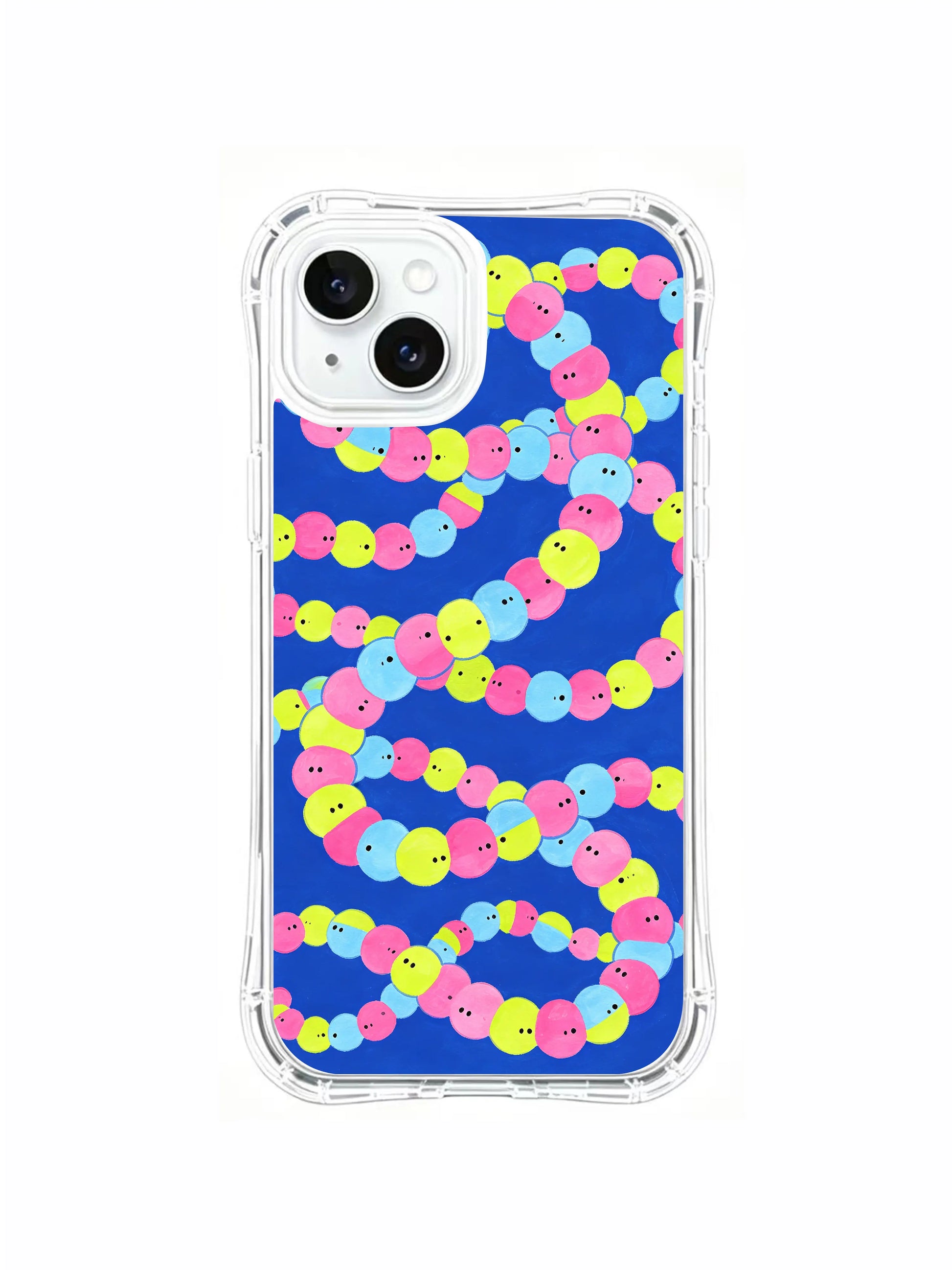 PhoneCasing Unique Colorful Surreal Art iPhone 15 Plus Case, luxury artistic case made in California