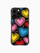 Valentine Retro Radio Love Heart Gift görseli içeren iPhone 13 Pro Max kılıfı