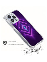PhoneCasing vaporwave aesthetic iPhone 14 Pro Max Case with glowing line details