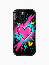 Midnight Bolt pattern içeren iPhone 13 Pro Max kılıfı