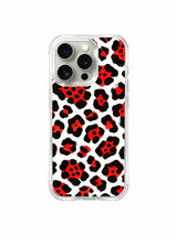 Ivory Red Conviction pattern içeren iPhone 14 Pro kılıfı