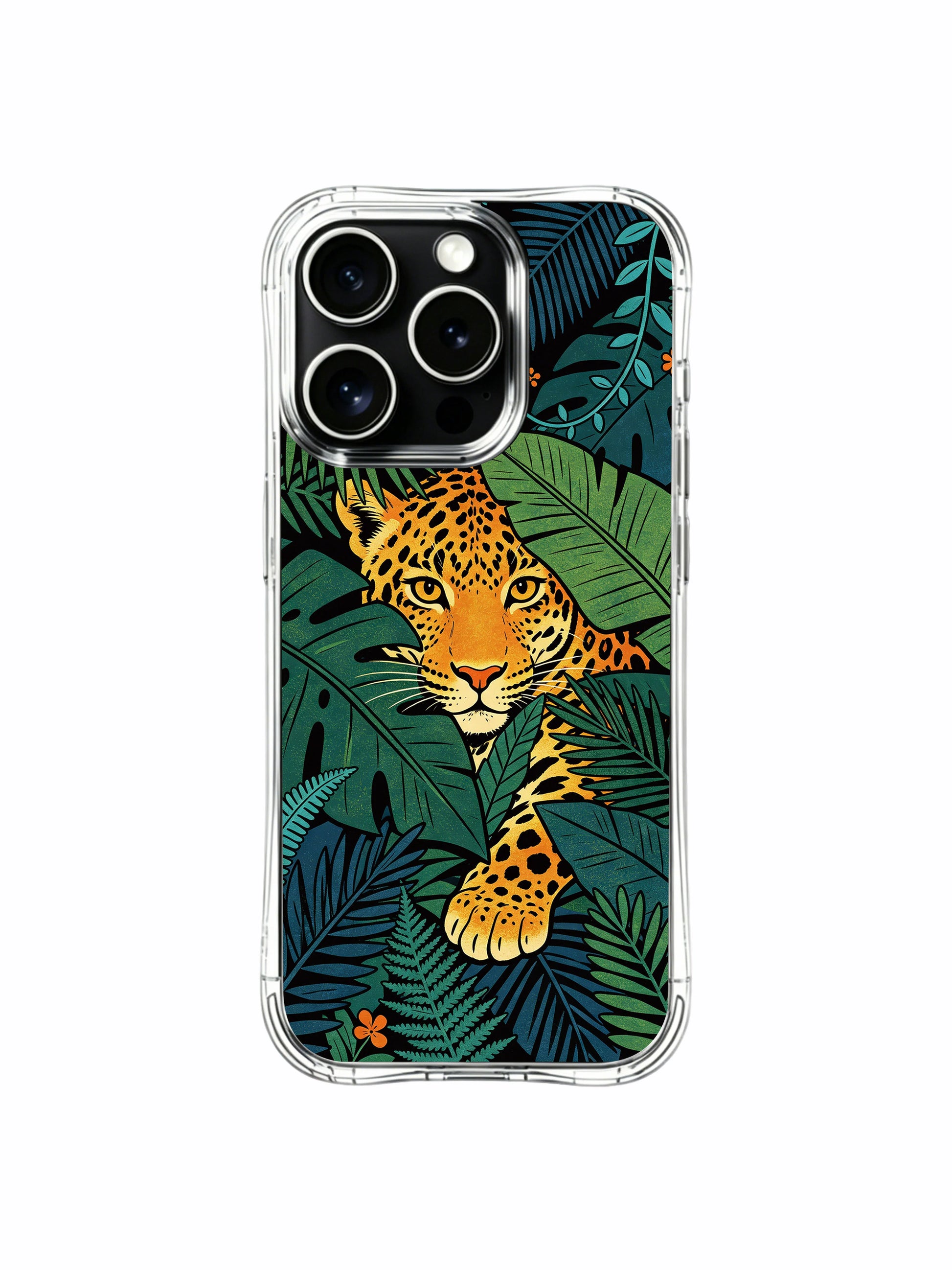 phonecasing-vibrant-emerald-leaf-dark-jungle-jaguar-iphone-13-pro-case.
