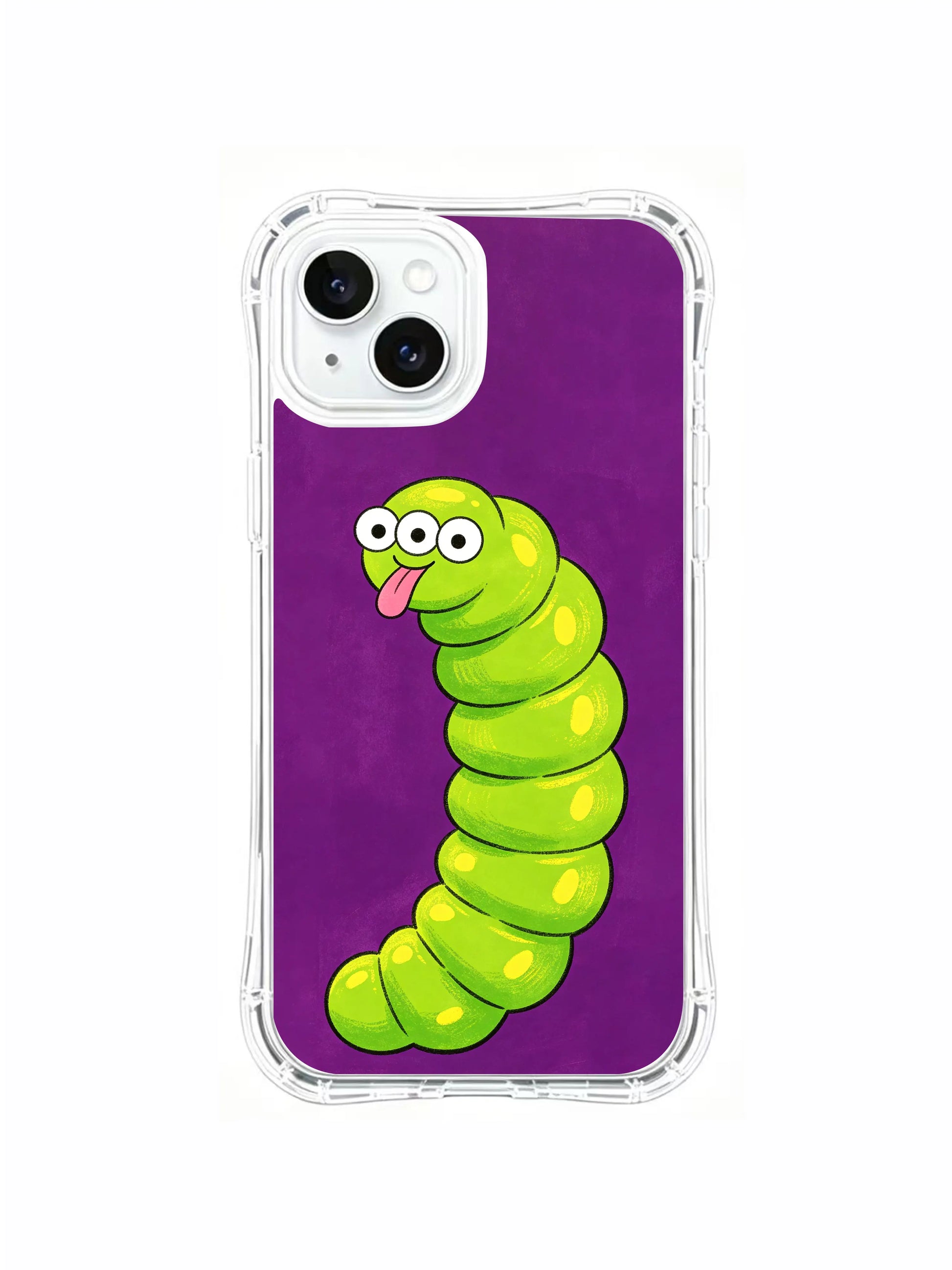 PhoneCasing Vibrant Green Art iPhone 15 Plus Case, luxury artistic protective case for women