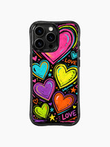 Midnight Throb pattern içeren iPhone 13 Pro Max kılıfı
