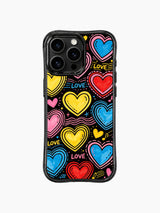 Vintage Retro Pop Heart Radio Girly Phone görseli içeren iPhone 13 Pro Max kılıfı