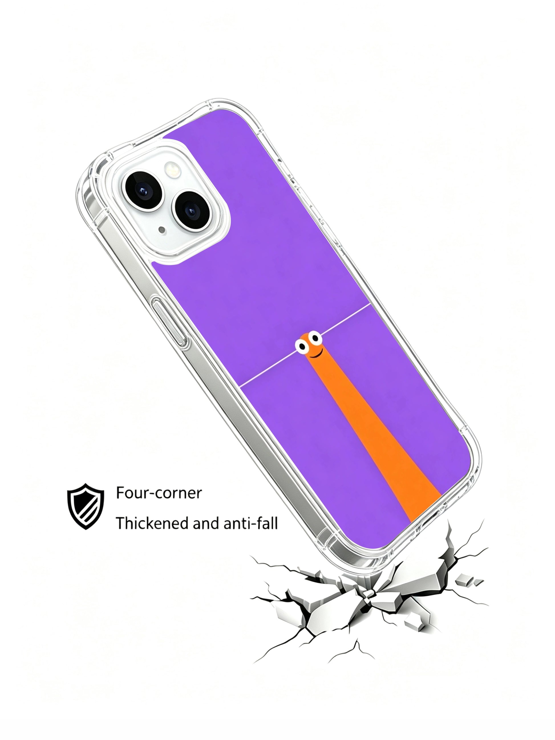 PhoneCasing Visionary Leader Illustration iPhone 15 plus Case, high-end protective cover for professionals