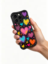 Heart Pop Universe görseli galeri görünümü 5 içeren iPhone 13 Pro Max kılıfı