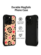 Şeftali Kalpli Vahşi Dalgalı görseli galeri görünümü 2 içeren iPhone 14 Pro kılıfı