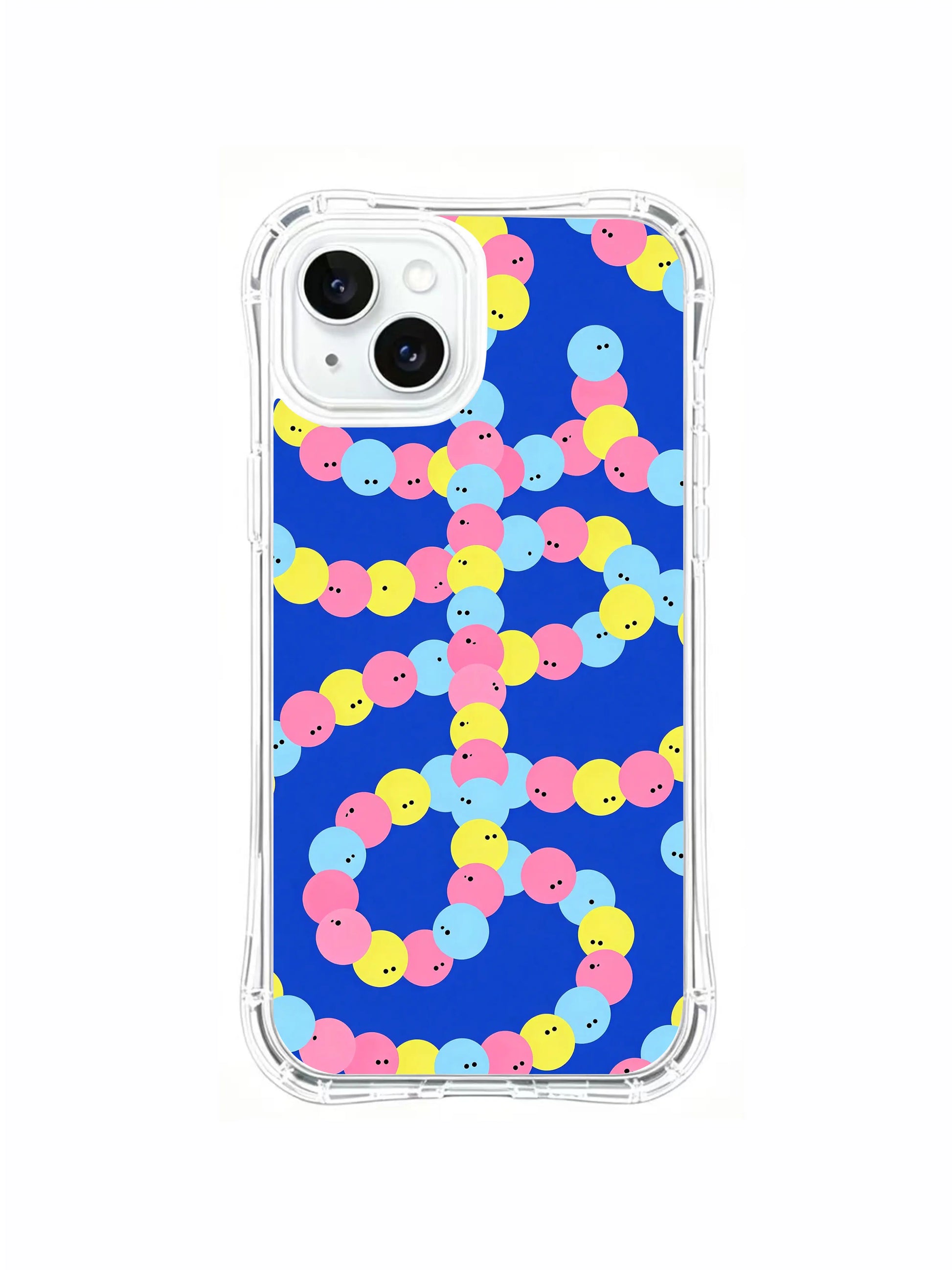 PhoneCasing Wearable Art Energy Worm iPhone 15 Plus Case, premium artistic design for women