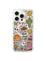 Western Star Cowboy Hat görseli içeren iPhone 16 Pro Max kılıfı