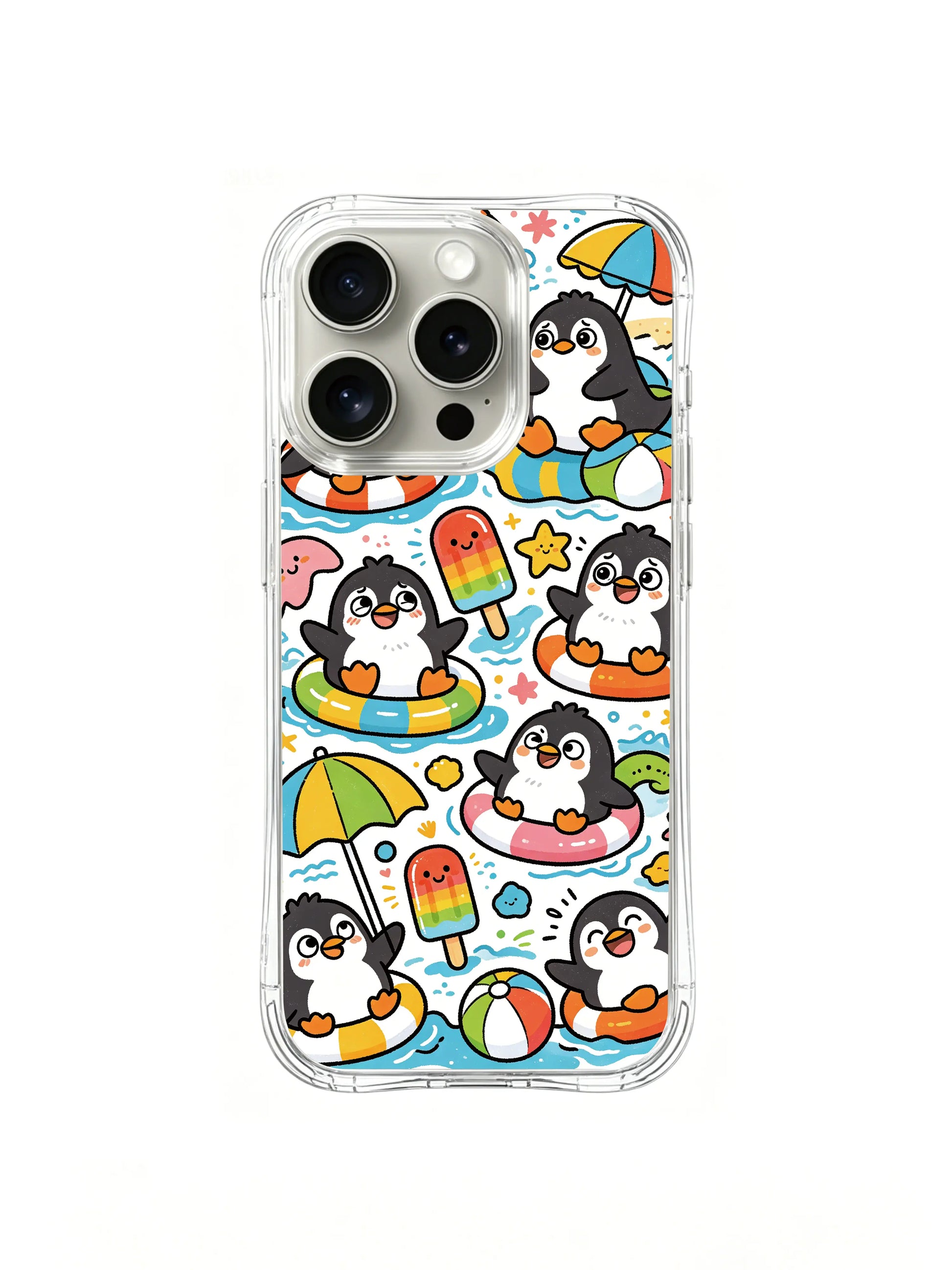 PhoneCasing iPhone 16 Pro Case with whimsical sunny summer vibes design, part of Milo Yun’s signature collection, premium protective art casing.