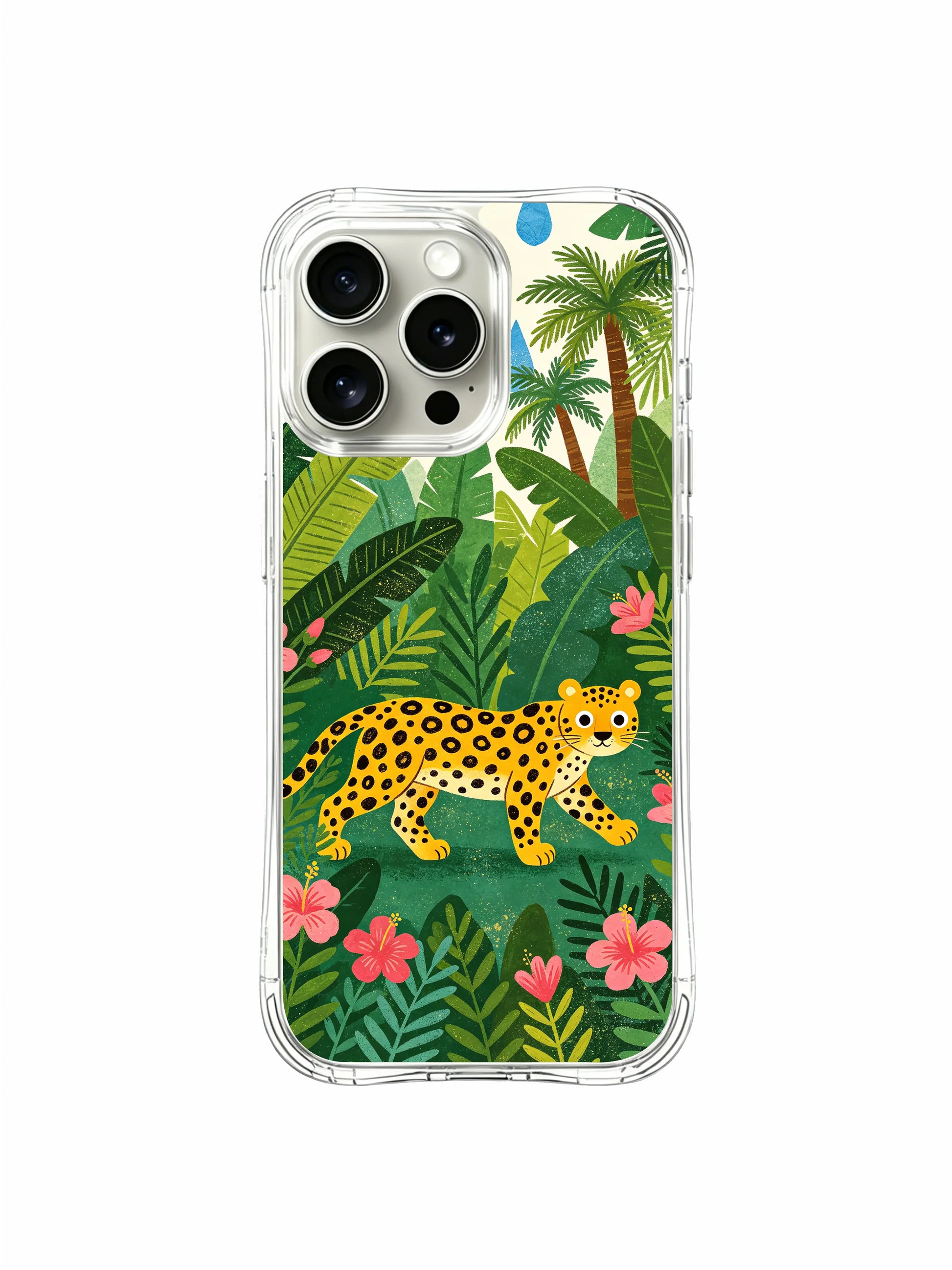 PhoneCasing Wildlife Art iPhone 15 Pro Max Case, Original Illustration Luxury Phone Case