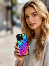Neon Gezgin Leopar Çapraz görseli galeri görünümü 6 içeren iPhone 14 Pro kılıfı