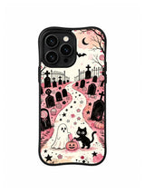 Pink Chalk Promise pattern iPhone 13 Pro case