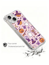 Violet Moonwick pink moon Halloween phone case detail
