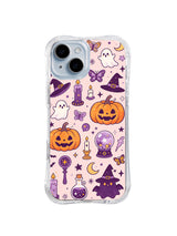 Butterfly Crystal Halloween pattern iPhone 14 Plus case