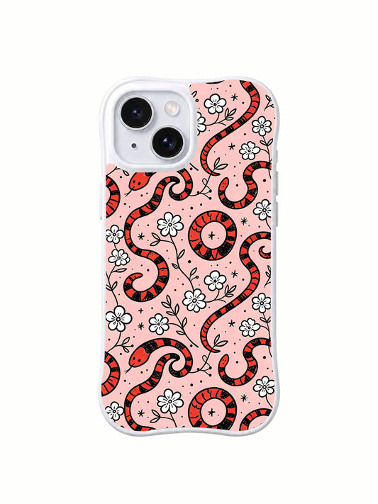 Product or handheld view of the Pink Snake Vine Garden case