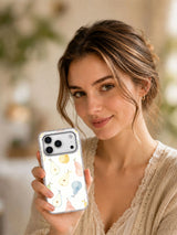 Product or handheld view of the Pearlight Orchard case