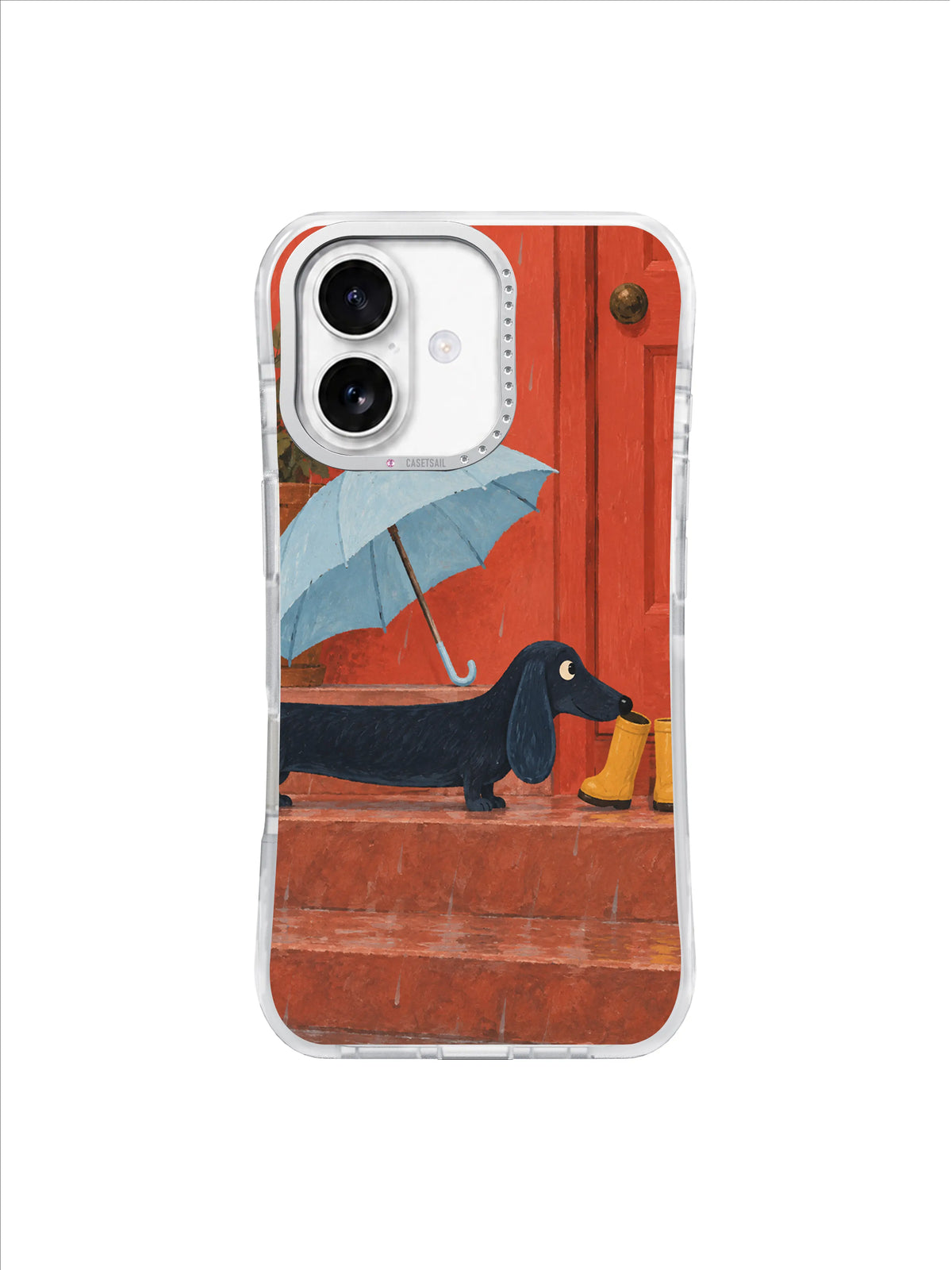Coral Doorstep Shelter pattern iPhone case