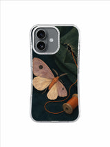 Night Moth Careful Repair iPhone 17 Case