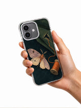 Loose Ends Found iPhone 17 Case hand held view