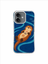 Three Peach Pebbles pattern iPhone case