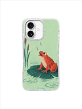 Quiet Voice Rain Joy pattern iPhone case