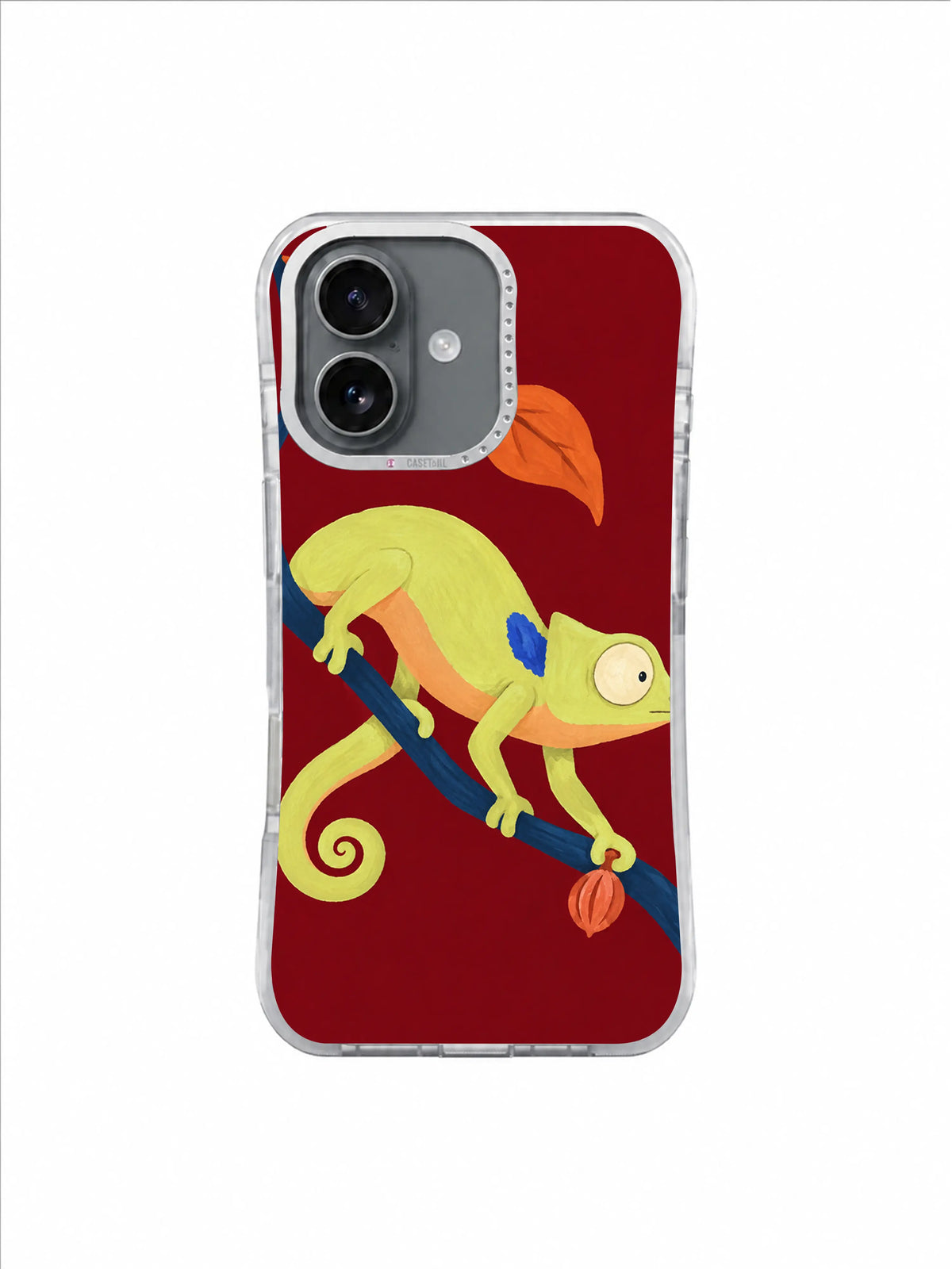 Coral Seed Pod Sign iPhone 17 Case