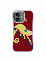 Orange Leaves Independent Path iPhone 17 Case