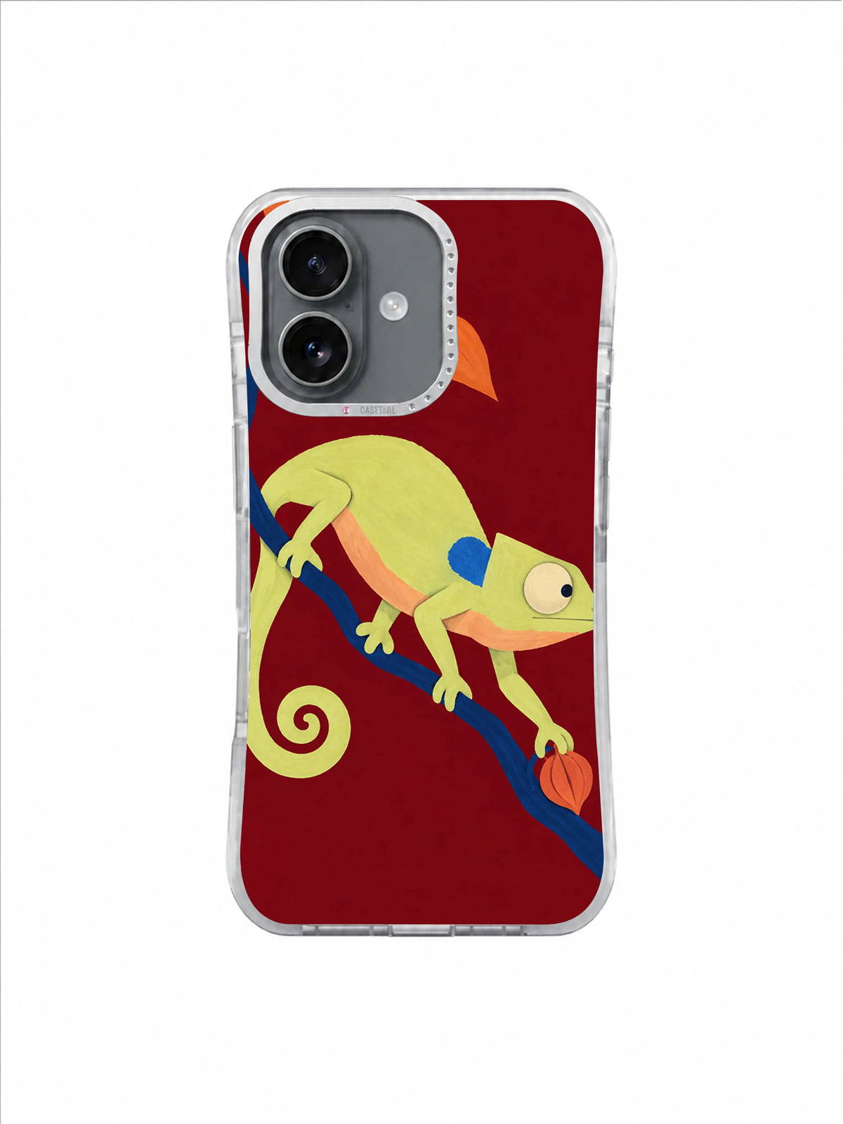 Orange Leaves Independent Path iPhone 17 Case