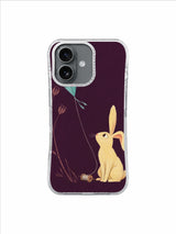 Quiet String Patience pattern iPhone case