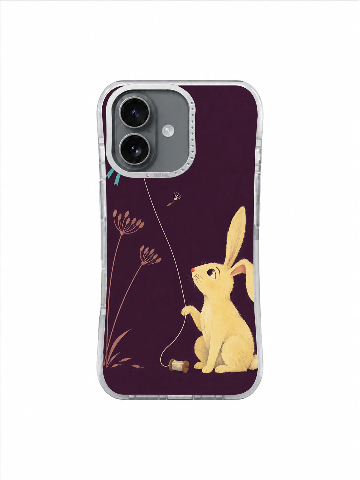 Folded Ear First Breeze pattern iPhone case