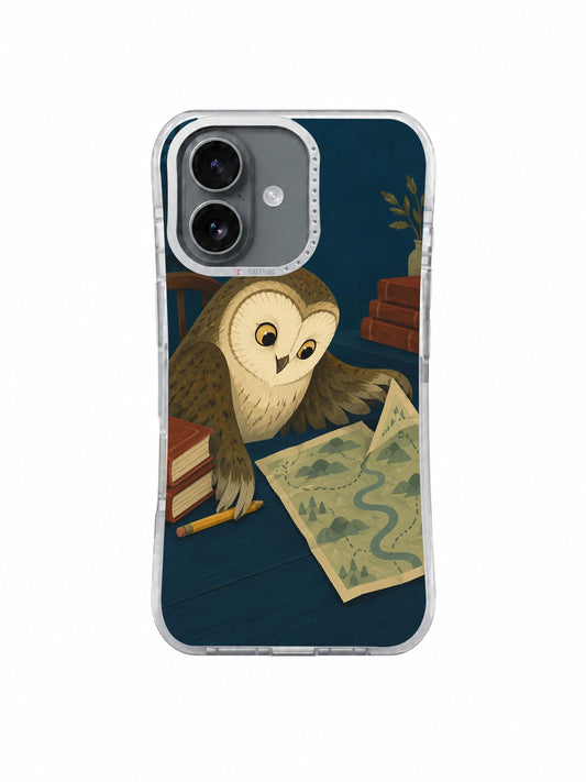 The Map With No North iPhone 17 Case front view