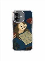 Quiet Owl Wonder Map iPhone 17 Case