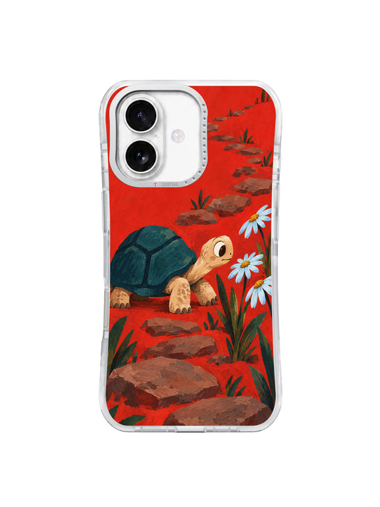 The Shortcut Was a Garden iPhone 17 Case front view