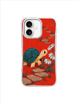 Ice Blue Daisy Shortcut iPhone 17 Case
