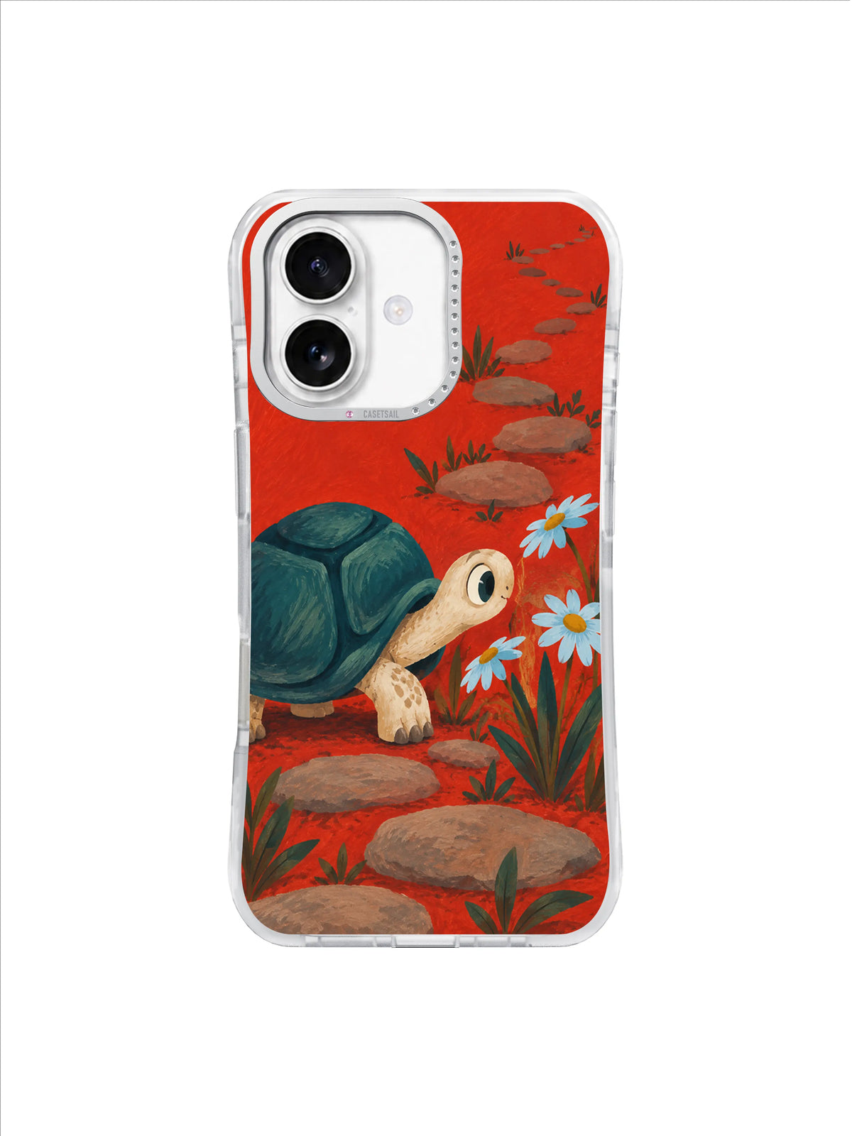 Winding Stone Garden Route iPhone 17 Case