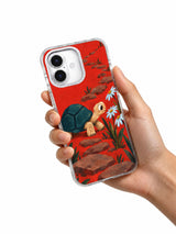 The Shortcut Was a Garden iPhone 17 Case hand held view
